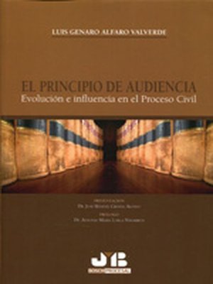 cover image of El principio de audiencia